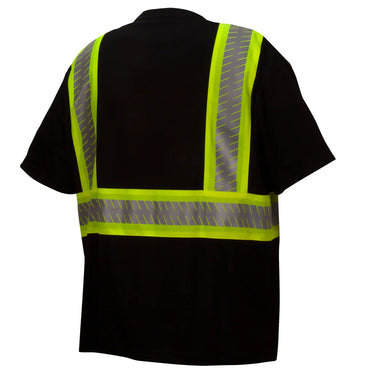 Pyramex RTS23 Series Reflective T-Shirt (Black) Size 5XL