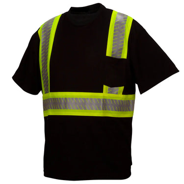 Pyramex RTS23 Series Reflective T-Shirt (Black) Size 5XL
