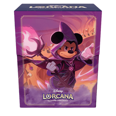 Disney Lorcana TCG: Reign of Jafar - Mickey Mouse, Wayward Sorcerer - Deck Box