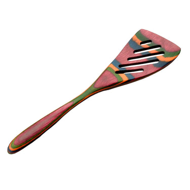 Island Bamboo Pakka Mini Slotted Spatula Rainbow
