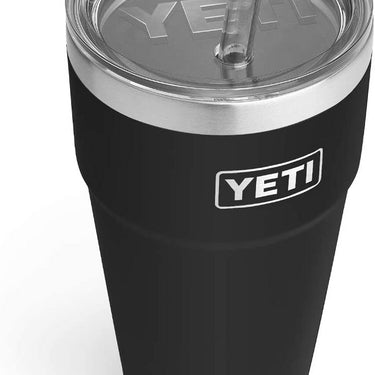 Yeti Rambler 26 Oz Straw Cup - Black