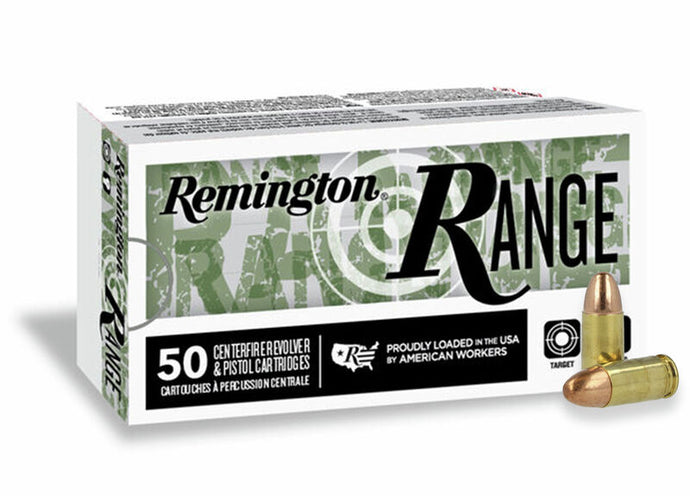 Remington Range 9mm Luger 124 Grain