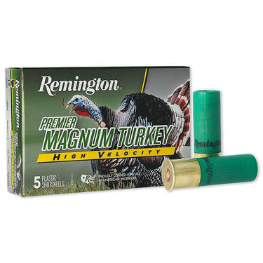 Remington Premier Magnum Turkey High Velocity 12 Gauge - 3.5" - #4 - 2oz Payload - 1300 FPS - 5 Rounds