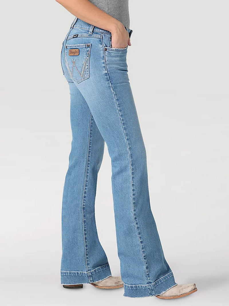 Load image into Gallery viewer, Wrangler Womens 31X34 Retro Mae Trouser Jeans
