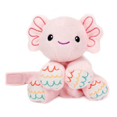 Floppy Body Pacifier 4" Holder Axolotl