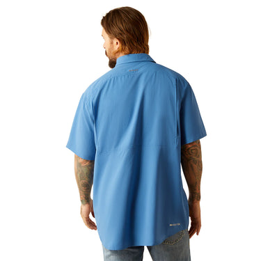 Ariat Men's VentTEK Classic Fit Shirt (Sapphire) Size XL