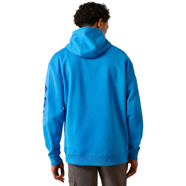 Ariat Rebar Graphic Hoodie (French Blue) Size XXL