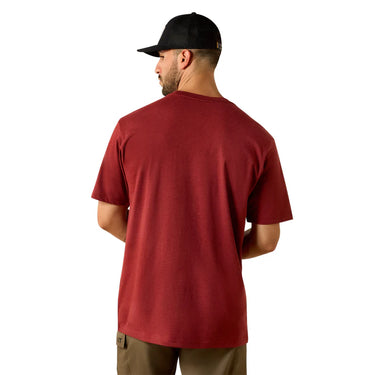 Ariat Rebar Cotton Strong Standard Pocket T-Shirt (Brandy Snifter) Size M