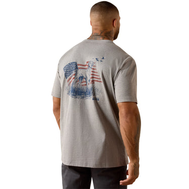Ariat Rebar Cotton Strong Dawg T-Shirt (Heather Grey) Size XL
