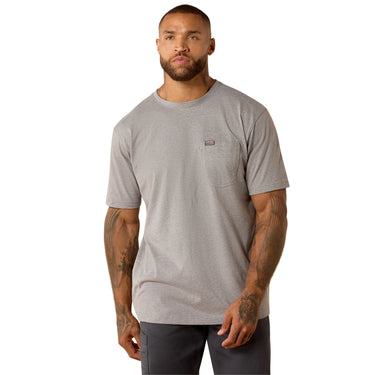 Ariat Rebar Cotton Strong Dawg T-Shirt (Heather Grey) Size XL