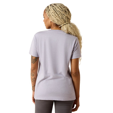 Ariat Rebar Cotton Strong Space Dyed T-Shirt (Thistle) Size M