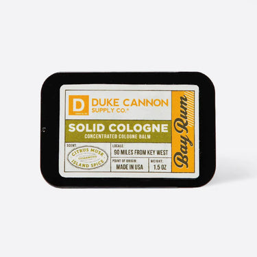 Duke Cannon Bay Rum Solid Cologne