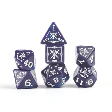 Sirius Dice: D&D Adventure Dice - Rogue: Purple