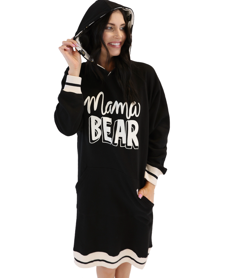 Load image into Gallery viewer, Mama Bear Sleep Hoodie L/XL
