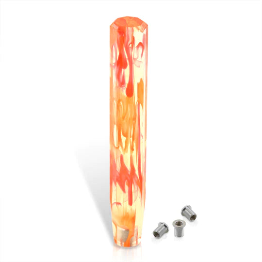 Load image into Gallery viewer, Universal M8 M10 M12 300MM Crystal Fusion Shift Knob Phoenix
