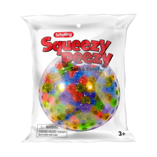 Schylling Squeezy Peezy Soft & Easy Ball - Novelty Toy