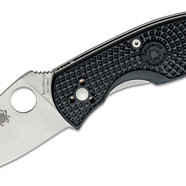 Spyderco Persistence Lightweight Folding Knife 2.77" Satin Plain Blade