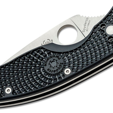 Spyderco Persistence Lightweight Folding Knife 2.77" Satin Plain Blade