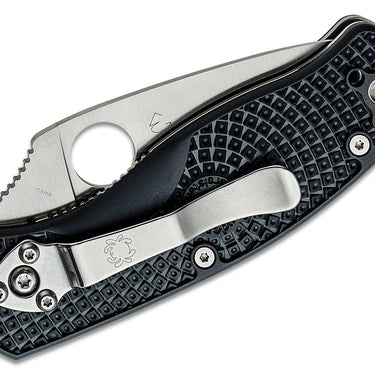 Spyderco Persistence Lightweight Folding Knife 2.77" Satin Plain Blade