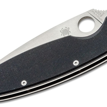 Spyderco Resilience Folding Knife 4-1/4" Satin Plain Blade