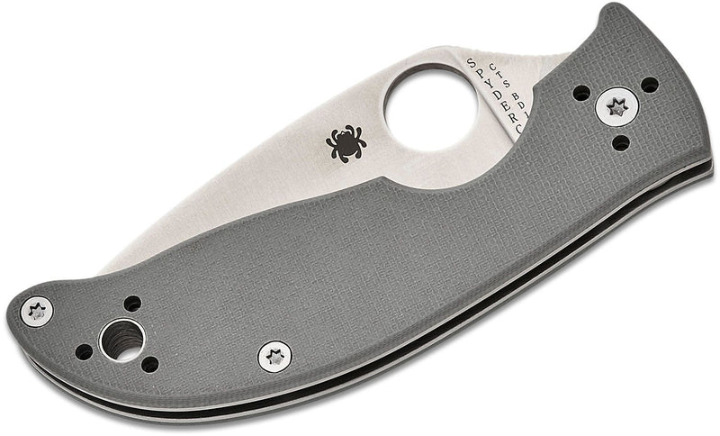 Load image into Gallery viewer, Spyderco Alcyone Folding Knife 2.91&quot; CTS BD1 Satin Plain Blade
