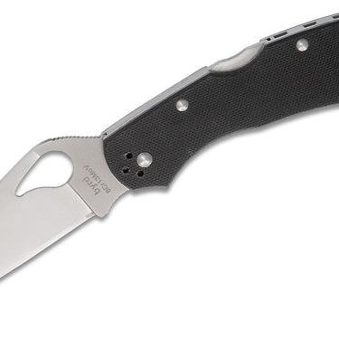 Spyderco Byrd Cara Cara 2 Folding Knife 3-3/4" Plain Flat-Ground Blade