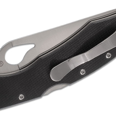 Spyderco Byrd Cara Cara 2 Folding Knife 3-3/4" Plain Flat-Ground Blade