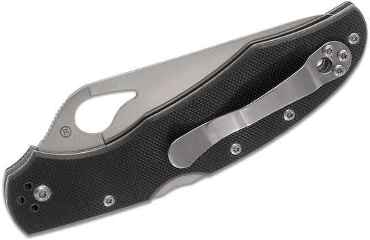 Spyderco Byrd Cara Cara 2 Folding Knife 3-3/4" Plain Flat-Ground Blade