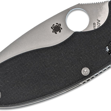 Spyderco Manix 2 Folding Knife 3-3/8" Satin Combo S30V Blade