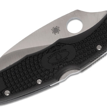 Spyderco Matriarch2 Folding Knife 3-5/8" VG10 Satin Serrated Blade