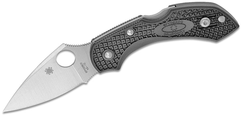 Load image into Gallery viewer, Spyderco Dragonfly 2 Folding Knife 2-5/16&quot; VG10 Satin Plain Blade
