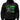 Seattle Stealth Hi-Vis Safety Stripe Hoodie - Neon Green/Reflective/Black Medium