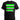 Washington State Hi-Vis Safety Stripe Tee (Neon Green/Black) Size XL