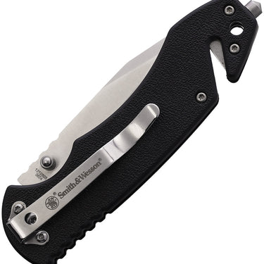 Smith & Wesson Clip Folding Knife W/LED Flashlight