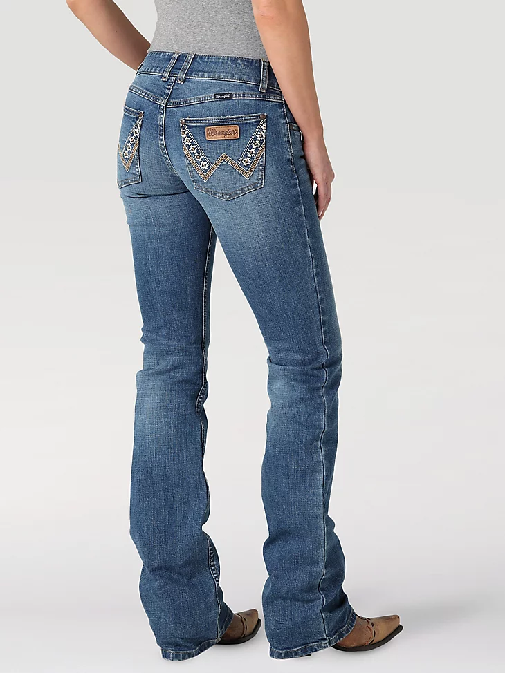 Load image into Gallery viewer, Wrangler Womens 29X36 Retro Mae Trouser Jeans - Dark Denim
