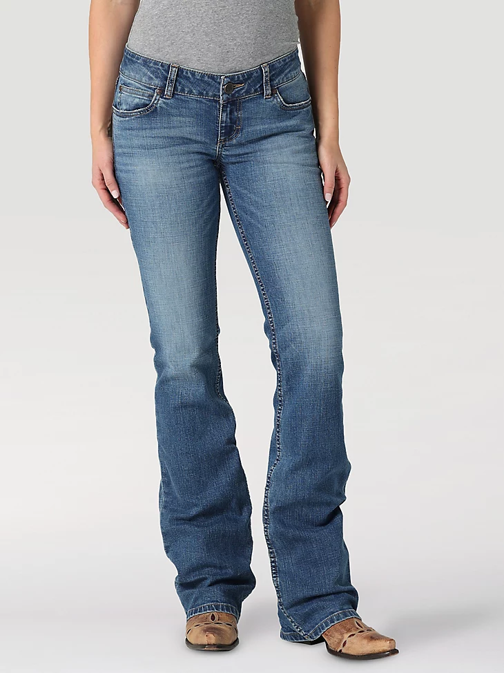 Load image into Gallery viewer, Wrangler Womens 29X36 Retro Mae Trouser Jeans - Dark Denim
