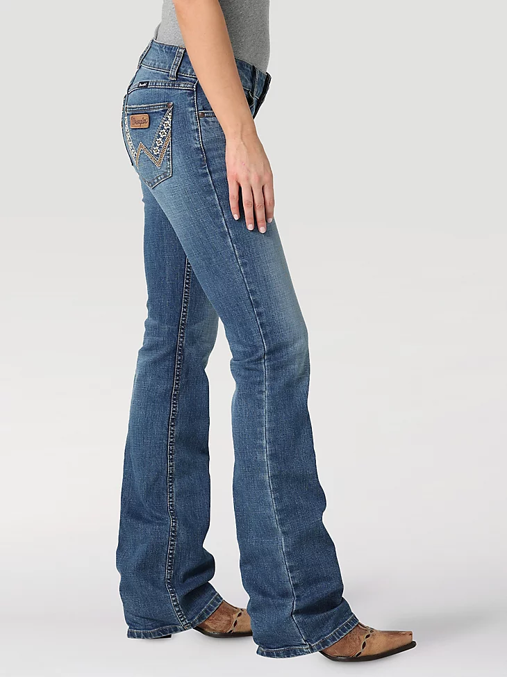 Load image into Gallery viewer, Wrangler Womens 29X36 Retro Mae Trouser Jeans - Dark Denim
