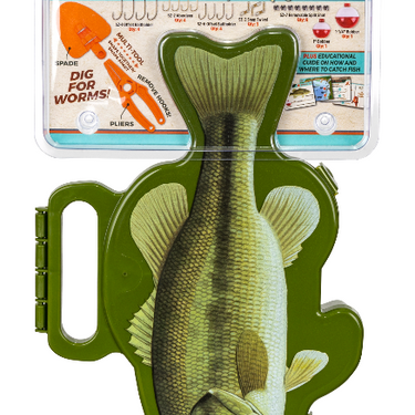 Flambeau Wild Bite Adventure Bass Fishing Kit