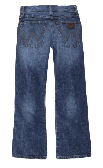 Load image into Gallery viewer, Wrangler Boys 8S Retro Bootcut Elmont Jeans
