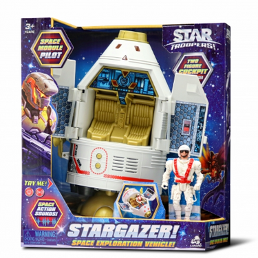 Star Troopers Playset Stargazer Light & Sound Capsule