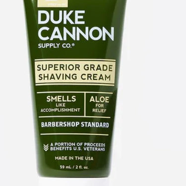 Duke Cannon Superior Grade Shaving Cream