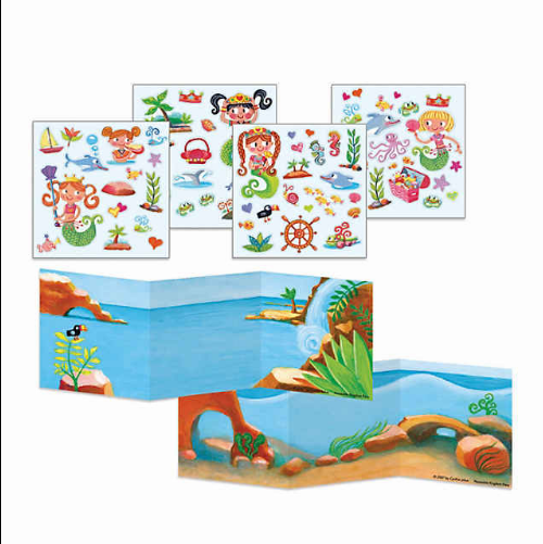 Mermaid Reusable Sticker Tote