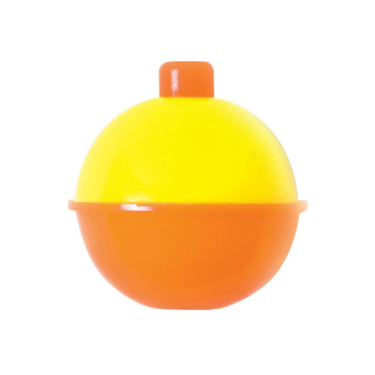 Eagle Claw Orange/Yellow Snap-On Float Size 1.75"
