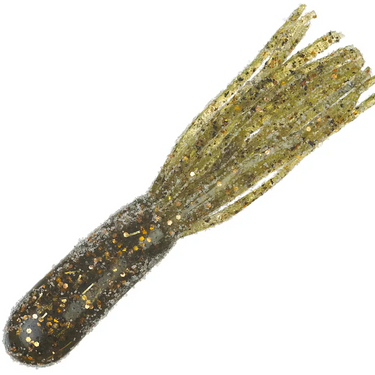 Coffee Fat Tube 3.5" Watermelon/Gold, Copper Flake