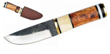 Ruko 4.5" Fixed Blade, Olivewood Handle