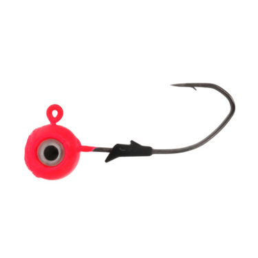Eagle Claw Lazer Sharp Pro-V 1/4oz Jigs 5 Pack (Hot Pink)