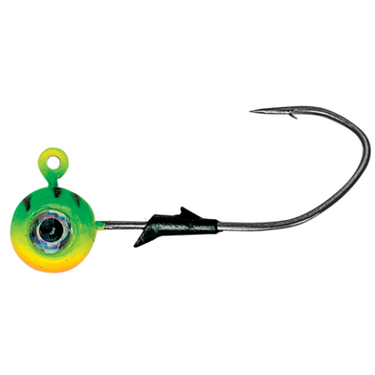Eagle Claw Lazer Sharp Pro-V 1/4oz Jigs 5 Pack (Firetiger)