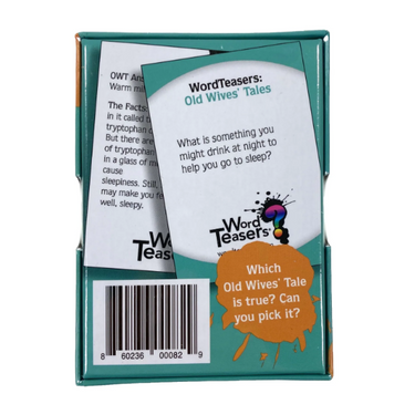WORD TEASERS Old Wives Tales (mini deck)