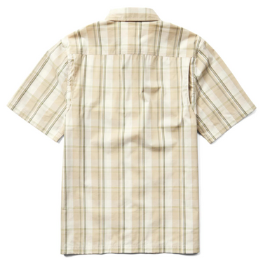 Wolverine Men's Vented Plaid Short Sleeve Work Shirt (Khaki) Size XL