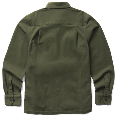 Wolverine Men's Steelhead Stretch Canvas Overshirt (Olive) Size L